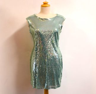 Pale Green Dress