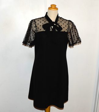 Simple Party Dress with Polkadots